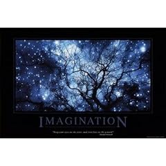 Imagination Poster Baum & Sternenhimmel - Poster Gro�format