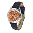 Oregon State Beavers NCAA AnoChrome Sport Ladies Watch (Leather Band)