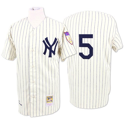 New York Yankees Authentic 1951 Joe Dimaggio Home Jersey By Mitchell & Ness 40