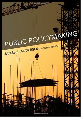 Public Policymaking: An Introduction