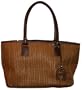 Women's Etienne Aigner Purse Handbag Modern Tote Woven Collection
