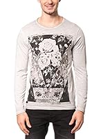 AMERICAN PEOPLE Camiseta Manga Larga Tidus (Gris Perla)