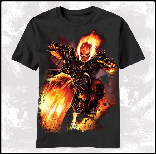  MARVEL -- GHOST RIDER FIRE FREAK -- MENS S/S TEE