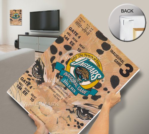 Jacksonville Jaguars Inaugural Game Mega Ticket