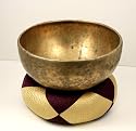 Beautiful Antique 10 Inch C# Hand Hammered Himalayan 7 Metals Healing Bowls - Root Chakra