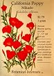 California Mikado Poppy Seeds 1 Gram