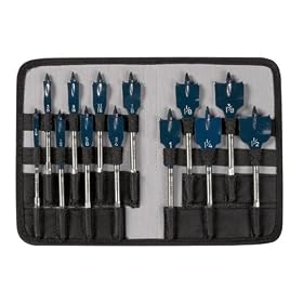 Bosch DSB5013P DareDevil 13-Piece Spade Bit Set Pouch by Bosch