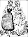 Austrian Dirndl Pattern