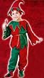 6-Piece Kid's Christmas Elf Costume Set - Size Small (4-6)
