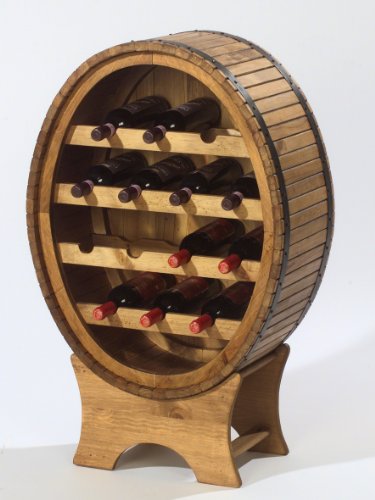 Weinregal Mexico aus Pinie massiv geölt