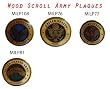 Army - Handcarved Commemorative Military Plaques
