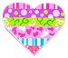 Wooden, Hugs & Kisses Bead Chest with Bead Kit