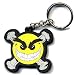 Wicked Happy Face Keychain ~ Nasty Evil Smiley Key Chain by Chaos Comics