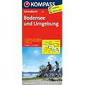 Bodensee und Umgebung: Fahrradkarte. GPS-genau. Leicht lesbar & detailgenau. Touren vor Ort recherchiert. Tipps f�r Freizeit & Familie. 1:70.000