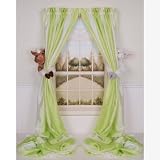 Curtain Critters Plush Cowboy, Cowgirl Barnyard Brown Pony and White Lamb Curtain Tieback, Car Seat, Stroller, Crib Toys Collector Set