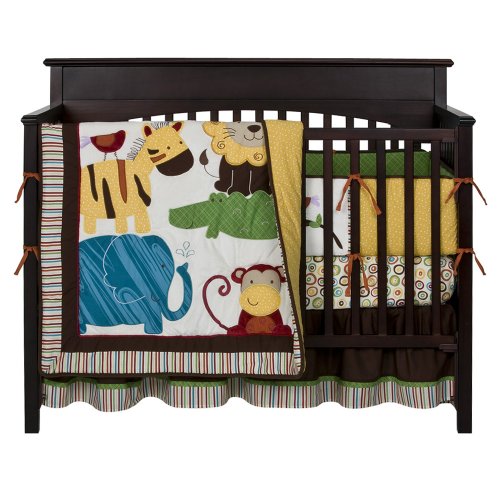 CoCalo Crib Bedding Collection - Jungle Jingle