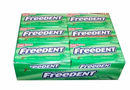 Freedent Peppermint Gum Plen - T - Pack (12 count) by Buy Wholesale Candy