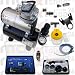 Airbrush-Set AS-186-E Komplett-Set Kompressor Set 10tlg. Mit 2 Pistolen