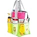 YaeloDesign Shower Caddy Quick Dry Hanging Toiletry & Bath Organizer with 7 Storage Compartments,Green