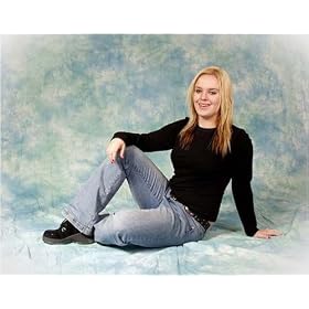 9'x18' Green/Blue Muslin Photo Backdrop-Owen's Originals