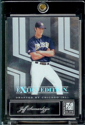 2007 Donruss Elite Extra Edition # 23 Jeff Samardzija - Notre Dame - Chicago Cubs / (RC) Rookie Baseball Card / Trading Card
