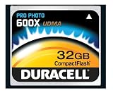 DURACELL 32GB 600X PROFESSIONAL UDMA COMPACT FLASH 90MB/SECOND