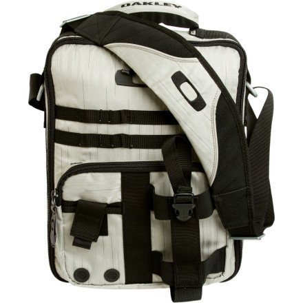 Oakley Mens Checkpoint Vertical Computer Bag (Stone Grey)