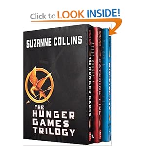 The Hunger Games Trilogy with Pin (Hunger Games / Catching Fire / Mockingjay)