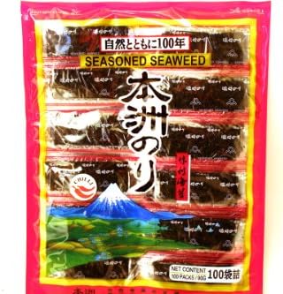 Seasoned Seaweed Chili 90 G (100 Bags) (Pack of 3)