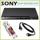 Sony DVP-SR500H 1080p Upscaling DVD Player + Accessory Kit