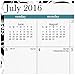 AT-A-GLANCE Academic Year Desk Pad Calendar, July 2016 - June 2017, Mini, 11