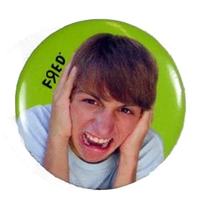Fred (YouTube) AHHHH Fred 1.5" green pin/button