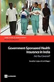 Government-sponsored health insurance in India : are you covered?