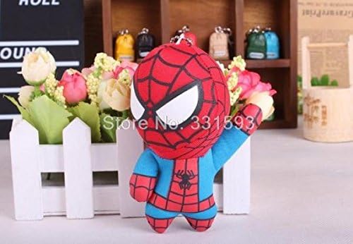 Soft Spider-man Little Plush Toys with Ring Kids Toys 5"