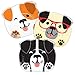 Dog Party Shaped Paper Plates, 24 ct