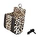 Crusar Car Auto Air Vent Leopard Pattern Storage Organizer (Leopard Brown)