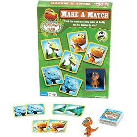  Dinosaur Train Make a Match with Figure