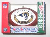 ST. LOUIS RAMS Mini-Replica NFL Football CHRISTMAS ORNAMENT