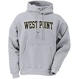 Nike Army Black Knights Ash College Classic Logo Hoody Sweatshirt