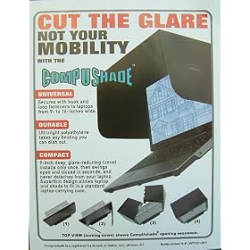 Compushade Laptop Notebook Screen Sun Shade