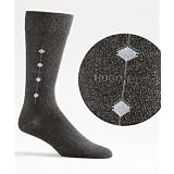 Hugo Boss Men's Diamond Detail Dress Socks Hosiery at Hugo Boss