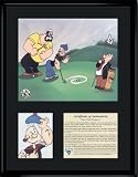 One Putt Popeye Limited Edition Print matted (11 X 14)