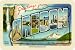 Fridgedoor Domed Greetings from Oregon Magnet