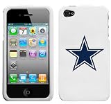 iPhone 4 Dallas Cowboys White Snap on Superior Hard Cover