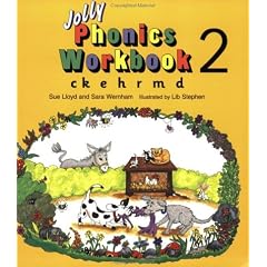 Jolly Phonics Workbook: ck, e, h, r, m, d