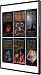 Harry Potter Book Covers 11"x17" Framed Poster