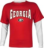 Georgia Bulldogs Walk On Double Layer Long Sleeve Shirt
