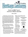 How the ABM Treaty Obstructs Missile Defense