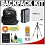 Aktiv Pak AP400 Professional All Weather Multi Purpose Camera & Photo/ Computer Laptop Backpack with D-LI90 Battery + Tripod + Accessory Kit for Pentax 645D, K-5, K-7 Digital SLR Camera
