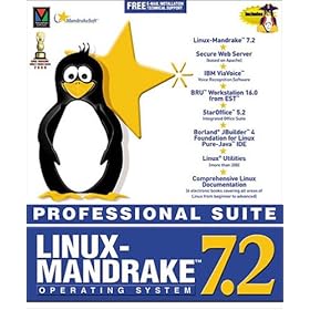 Linux Mandrake OS 7.2 Professional Suite Edition